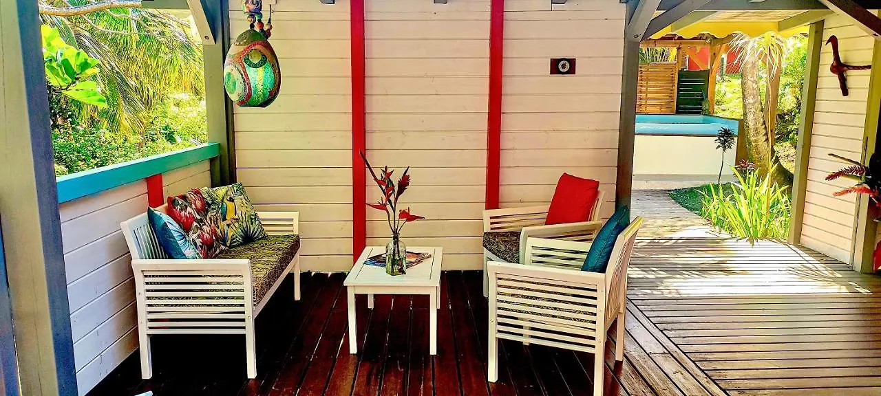 Villa Mabouya Ecolodges Deshaies Guadeloupe